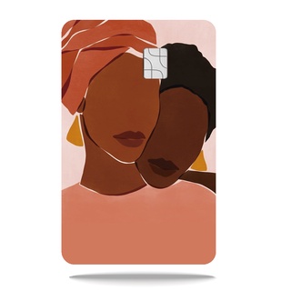 Adesivo Personalizado para Cartão Bancário de Crédito e Débito Feminismo Vidas Negras Importam