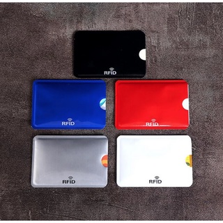Porta Cartão Anti-furto Capa com Proteção RFID NFC 5 unidade da mesma cor