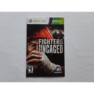 Manual Fighters Uncaged / Xbox 360 / Original