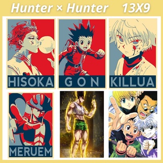Hunter x Hunter - Placas Quadrinhos Decorativos De Anime