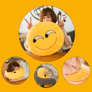 Almofada de Pelúcia de Emoji / Emoticon / Smiley Amarela e Redonda com 15cm (7)