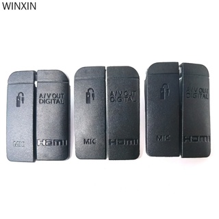 Winxin Borrachas Usb Cap Lente Mini Camera Acessórios Buttom Borracha De Door Tampa Inferior Protector Replement Para Canon 6D
