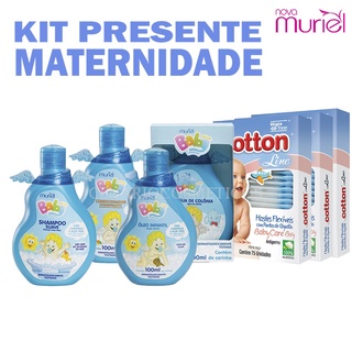 Kit Maternidade Para Bebê Infantil Menino Baby Muriel 100ml PRESENTE