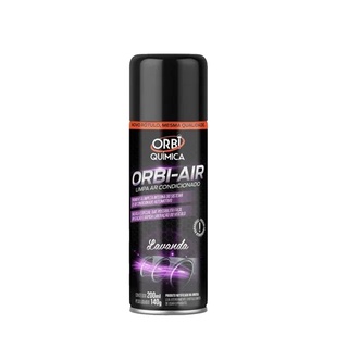 Higienizador Limpa Ar Condicionado 200ml- Orbi Air Spray Higienização Lavanda