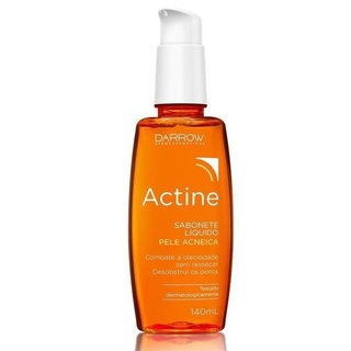 Actine sabonete liquido 140ml pele oleosa acne espinhas cravos limpeza de pele (2)
