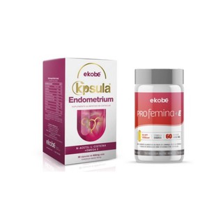 Kit TPM: Kpsula Endometrium (30 cápsulas) + Profemina+E (60 cápsulas) - Ekobé