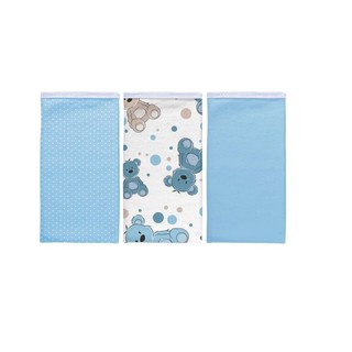 Kit 3 toalha de boca paninho babete 3 unidades tecido de malha estampado (7)