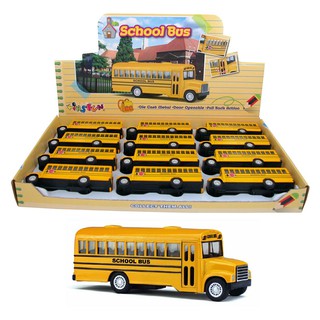 Miniatura Onibus Escolar scholl Bus Americano
