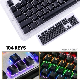 teclado❀104Pcs/Set Translucent Key Cap Cover Mechanical Keyboard Keycaps Replacement (4)