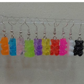 Brinco Gummy Bear Urso Colorido aesthetic indie kwaii- Bijuteria
