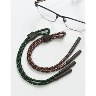 Cordinha de Tecido com Silicone e Regulagem de tamanho Para Óculos Corrente Leve Firme Coloridas