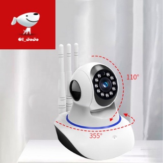 Câmera Robô 3 Antenas Ip Wifi com rotação 360º 720p Pronta entrega Aplicativo YOOSEE (4)