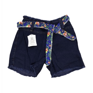 Shorts Jeans Infantil Com Cinto Shorts Infantil (1)