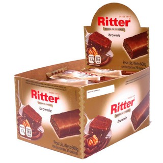 Barra de cereal Brownie de chocolate 24 und - Ritter
