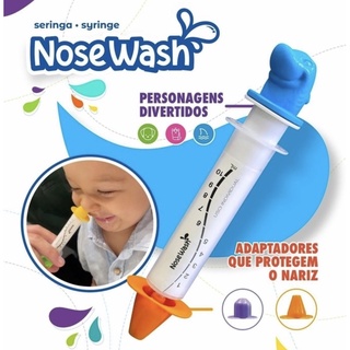Seringa Lavagem Nasal Infantil - Lavador de Nariz