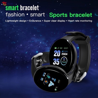 D18 Smart Watch Redondo à Prova d’Água com Rastreador Fitness / Smartwatch com Bluetooth Masculino (1)