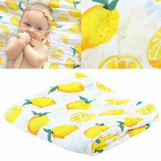 🍭 ruiaike 🍭 120*120CM Newborn Baby Cotton Muslin Bedding Swaddle Towel Blankets Gauze Bath Towel