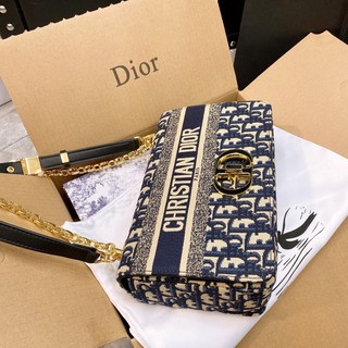 Original quality Dior canvas sling bag Casual Bags chain bag shoulder crossbody bags (6)