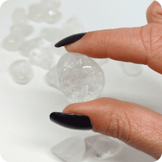 Quartzo de Cristal - Pedra Natural - Pedra de Limpeza Energética