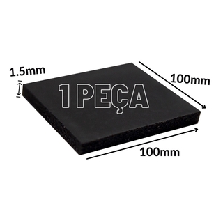 Thermal Pad Térmico 100mm x 100mm 1.5mm Para Consoles GPU