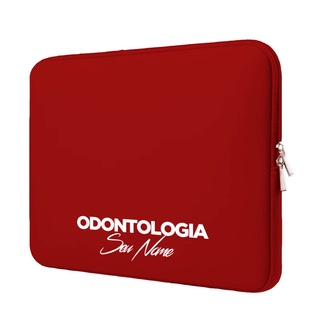 Capa Case Pasta Maleta Notebook Macbook Personalizada Neoprene 15.6/14.1/13.3/12.1/11.6/17.3/10.1 Odontologia 3 (8)