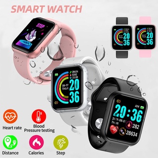 Relógio Inteligente Y68 À Prova D'água Com Bluetooth Esportivo/Rastreador Fitness Para Masculino E Mulheres SmartWatch