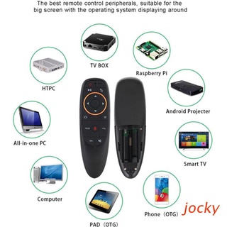 Controle De Voz 2.4ghz Mouse Sem Fio Com Controle Remoto Ir Aprendendo 6-axis Giroscópio Para Android Tv Box Pc