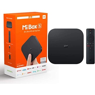 TV Box Xiaomi Mi Box S MDZ-22-AB 4K Ultra HD Wi-Fi com 8GB eMMc + 2GB RAM Bivolt - Preto