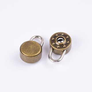 Nevax Mini Cadeado Pequena Caixa De Bagagem Chave De Bloqueio Com Chave Bolsa Mala Acessórios De Decoração (3)