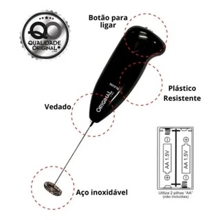 Mini Mixer Misturador Elétrico De Bebidas Portatil Original Line (4)