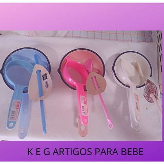 Kit Papeiro 01 Papeiro /01 Peneira M /e 01 Colher Mae Agata (1)