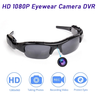 Mini Óculos De Câmera Espiã Hd 1080p Com Capa Oculta Gravador De Vídeo Dv Dvr