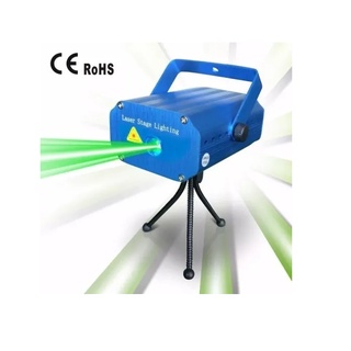 Mini Laser Stage Lighting Projetor Holográfico Para Festas Diversão Garantida Decoração