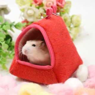 Light Hamster animal pequeno, casa de cobaia/cama quente no inverno/