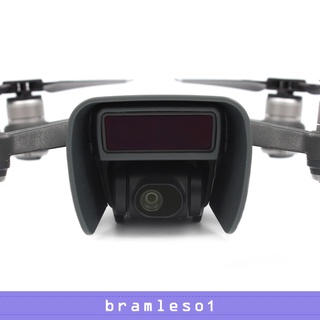 Bramleso1 Capa De Lente Para Óculos De Sol / Acessório Para Câmera Dji Spark Drones Cinza