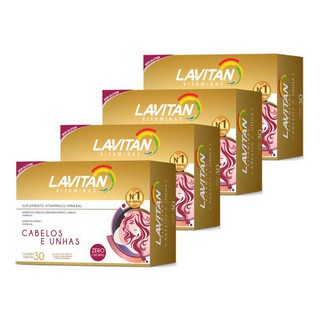 Lavitan Hair - Cabelos e Unhas Biotina (Total 120 Cápsulas) Fortalece os Cabelos (1)