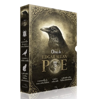 Box Obras de Edgar Allan Poe 1 - Histórias Extraordinárias + Pôster e Marcador