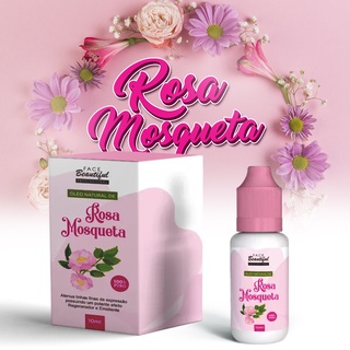 Óleo de Rosa Mosqueta Face Beautiful 100% Puro Natural com 10 ml - Efeito Regenerador e Emoliente (1)
