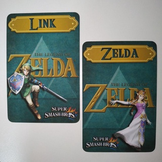 Amiibo Card - The Legend of Zelda - Edição Super Smash Bros