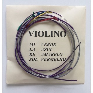Encordoamento Mauro Calixto para Violino 4/4 (jogo de cordas)