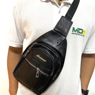 Bolsa masculina mochila transversal bolsa de peito W17