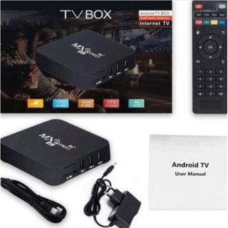 Tv Box Smart 4k Pro Android 11.1 8gb Ram 128gb de Memória WiFi MXQ PRO