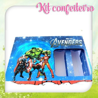 kit Mini Confeiteiro Avengers