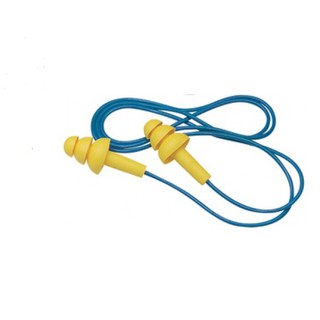 Tampões para os ouvidos de silicone macio Tampões anti-ruído com isolamento de som (2)