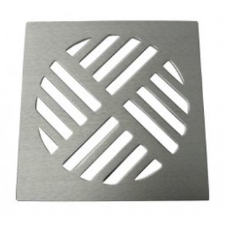 Grelha Ralo Quadrada Alumínio 150 mm para Caixa Sinfonada - Amanco