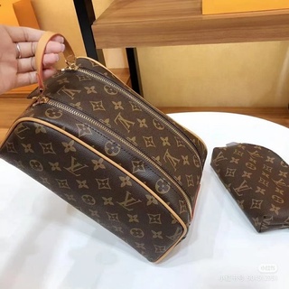 Louis Vuitton LV cosmetic bag handbag large capacity high quality high end handbag all match