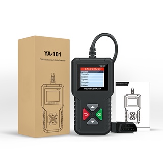 Car Full OBD2 Scanner YA101 Para 12 V Check Motor Horror Leitor De Código De Ferramenta De Diagnóstico Com Teste De Bateria (5)