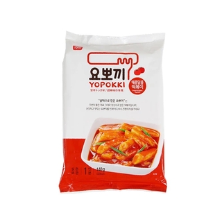 Yopokki Bolinho de Arroz Coreano Instantâneo sabor Original Sweet Spicy Topokki - 140 gramas (1)