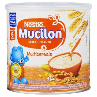Cereal Mucilon Lata Nestle 400g - Diversos Sabores