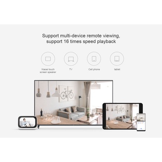 Xiaomi Mijia Smart IP Câmera 2K 1296P CCTV camera WiFi Night Vision Wireless Security Cam 360 Angle Video (9)